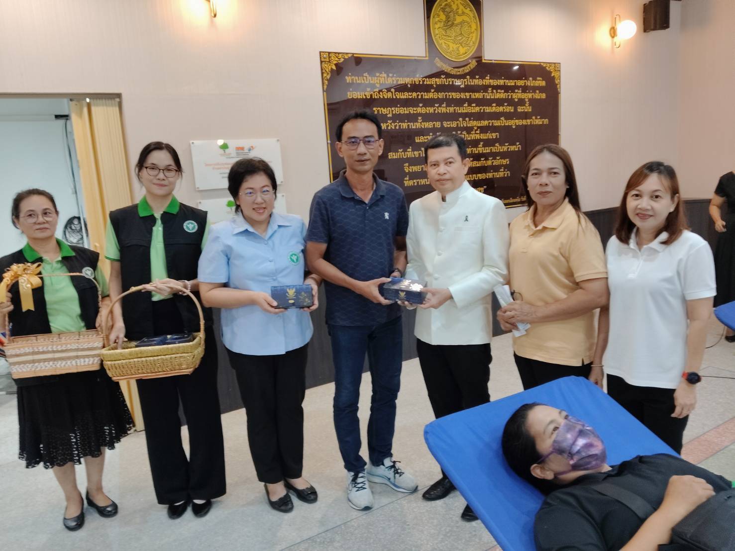 Rayong TALENT พช.เมืองระยองเอาได้ สำนักงานพัฒนาชุมชนอำเภอเมืองระยองเข้าร่วมบริจาคโลหิตของเหล่ากาชาดจังหวัดระยอง ✨🪴