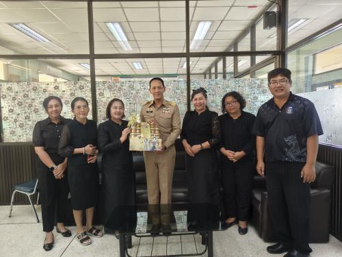 สำนักงานพัฒนาชุมชนอำเภอเมืองระยอง แสดงความยินดีต้อนรับ นายอรรถกร ผาสุข ป้องกันจังหวัดระยอง ย้ายมาดำรงตำแหน่งปลัดอาวุโสอำเภอเมืองระยอง จังหวัดระยอง