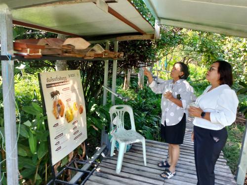 🔈สำนักงานพัฒนาชุมชนอำเภอเมืองระยอง ติดตามการดำเนินงานกองทุนพัฒนาบทบาทสตรี ประเภทเงินทุนหมุนเวียน